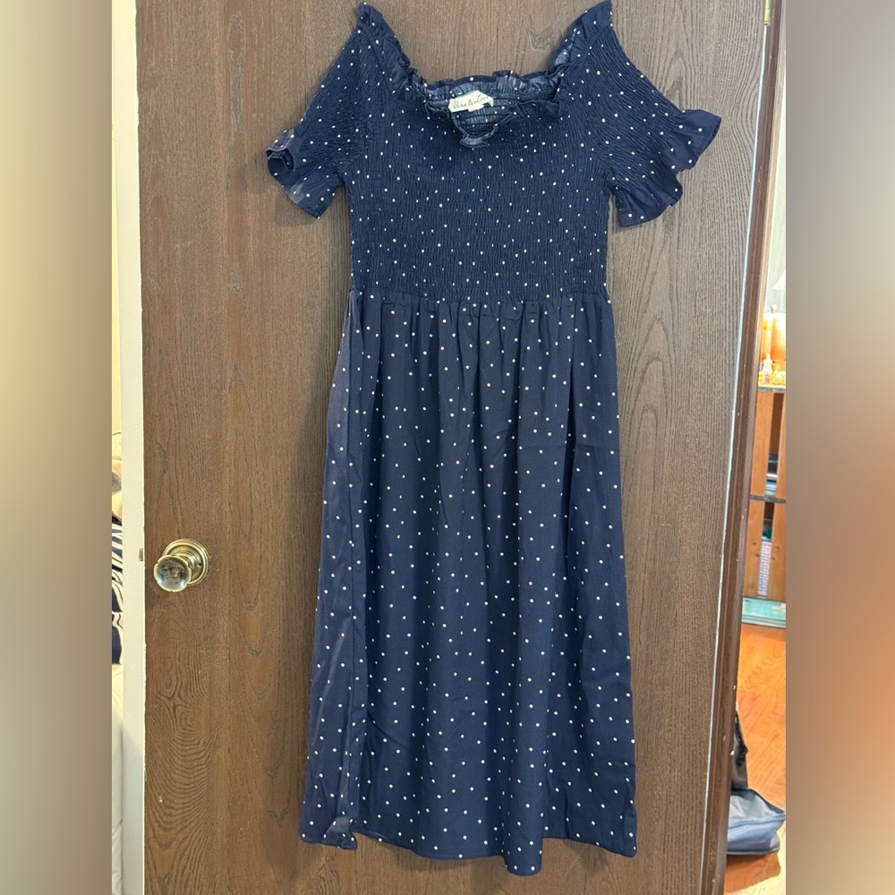 Vine & Love Polka Dot Dress